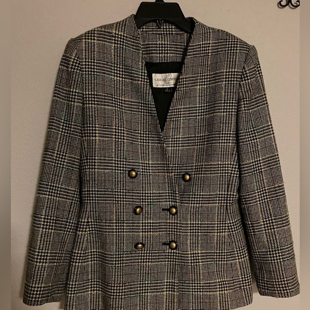 Vintage Wool Blend Size 6